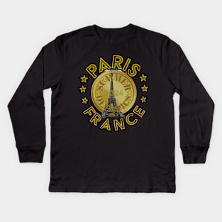 Paris 2024 Olympics design Kids Long Sleeve T-Shirt